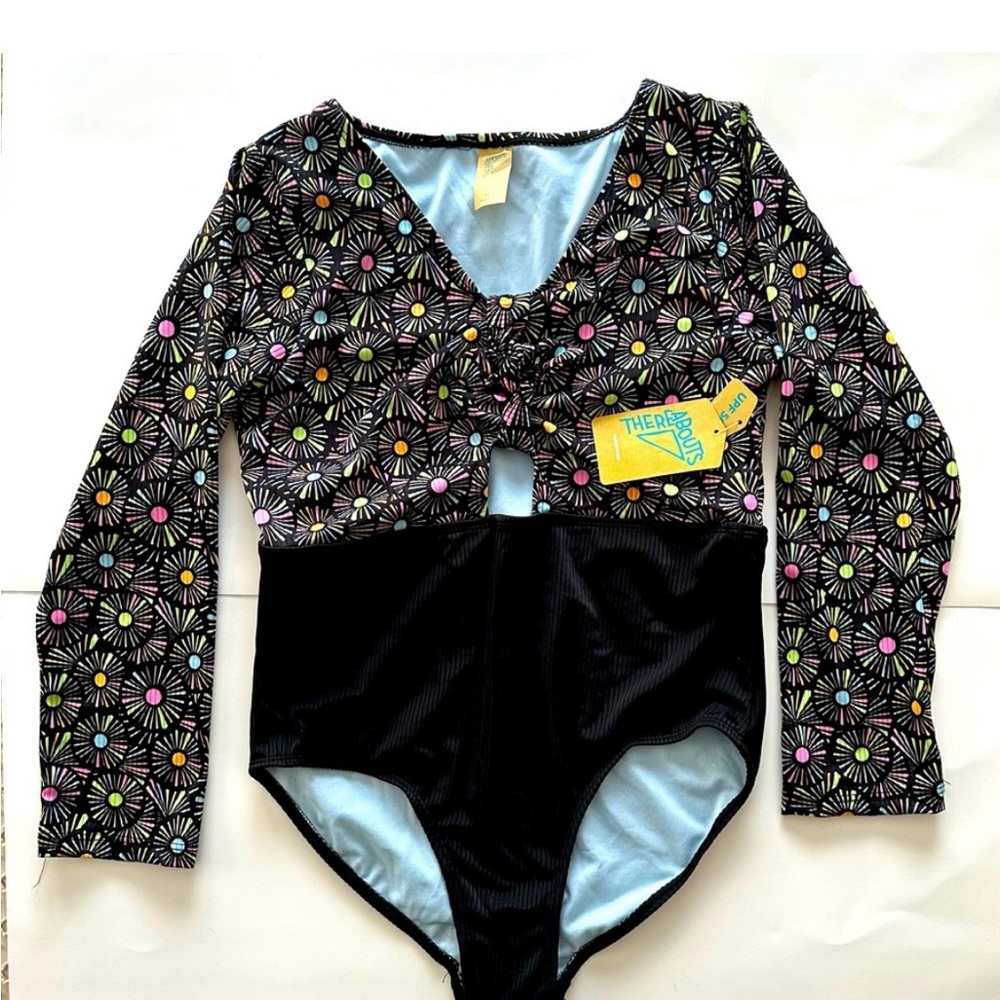 Thereabouts LongSleeve Rashgurd girls one piece upf 50+ swimwear
